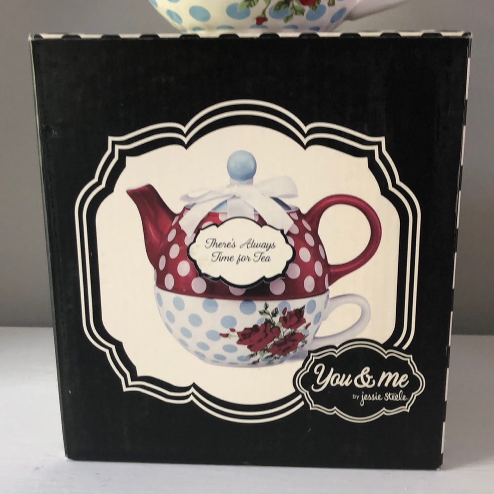 Jessie Steele Time For Tea Rose Teapot NIB - Picture 8 of 12
